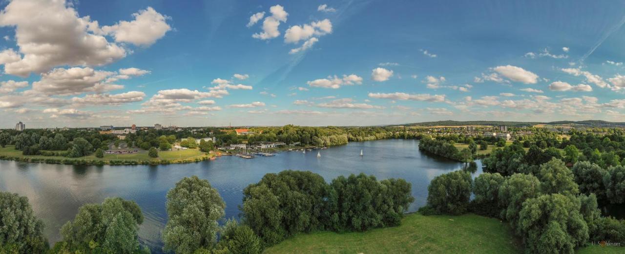 Hotel Am See Salzgitter Exterior foto